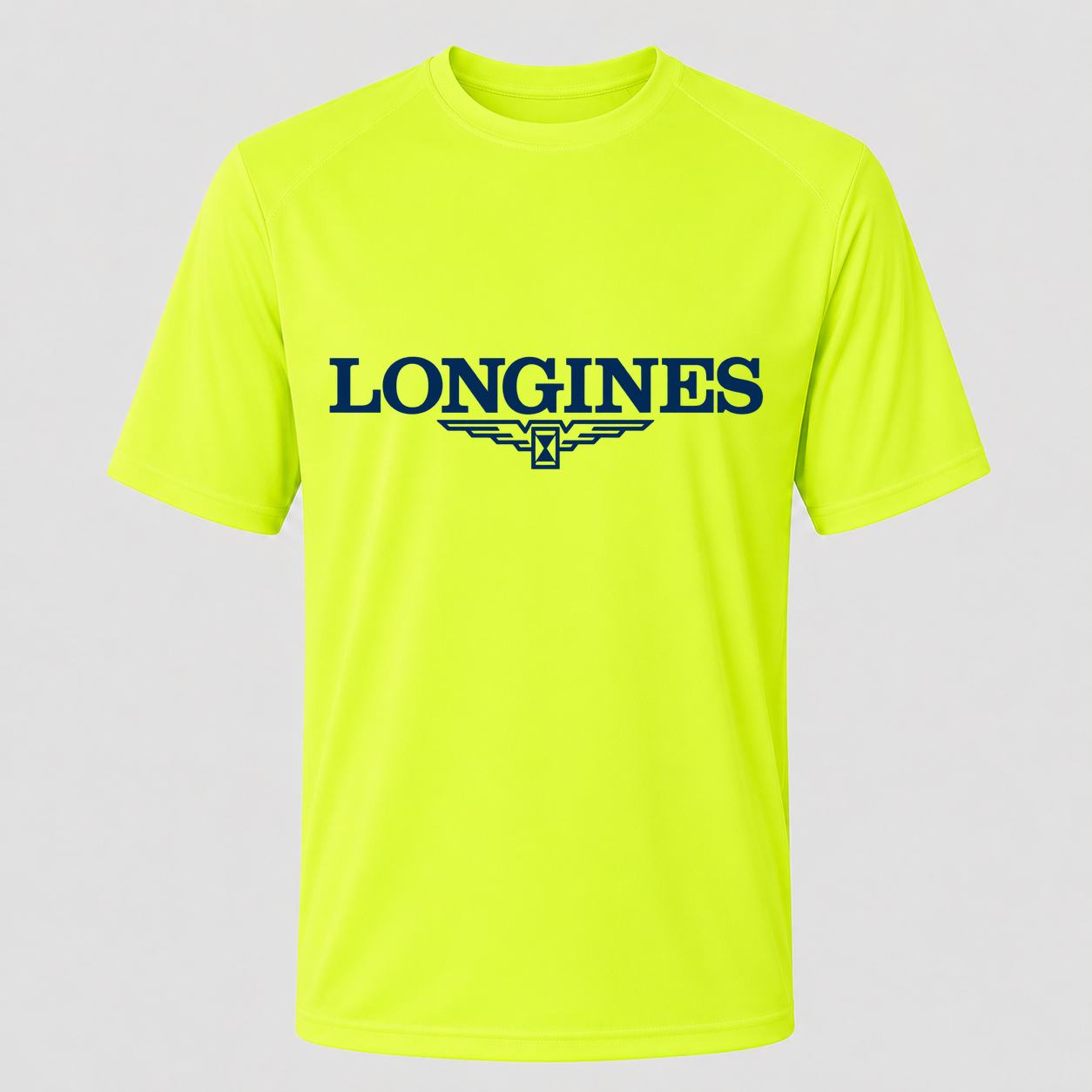 Men's Longines Performance T-Shirt - Safety Green