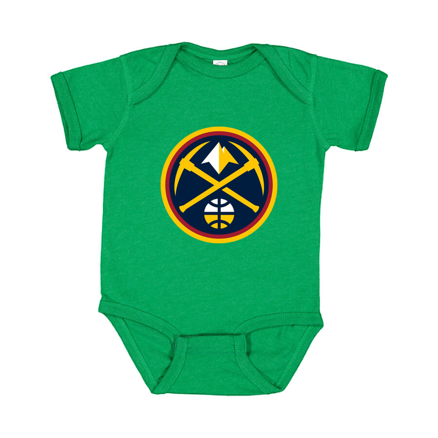 Denver Nuggets Baby Romper Onesie - Green
