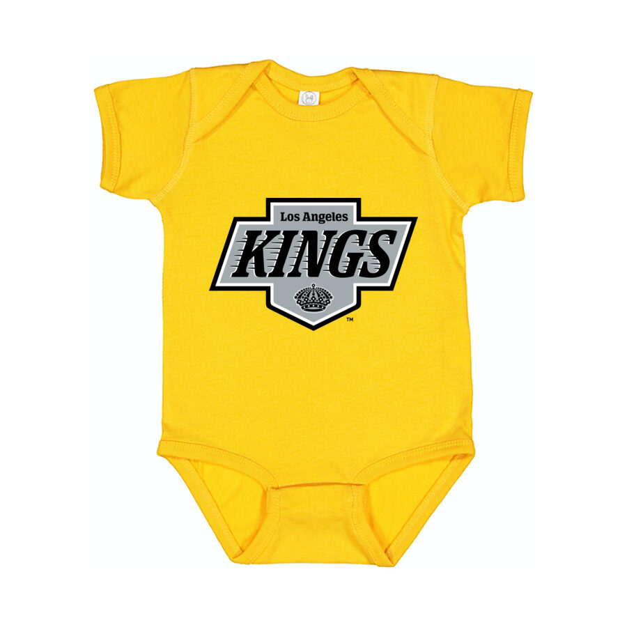 Los Angeles Kings Baby Romper Onesie - Yellow