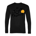 Men's Tour de France Polyester Long Sleeve T-Shirt - Black