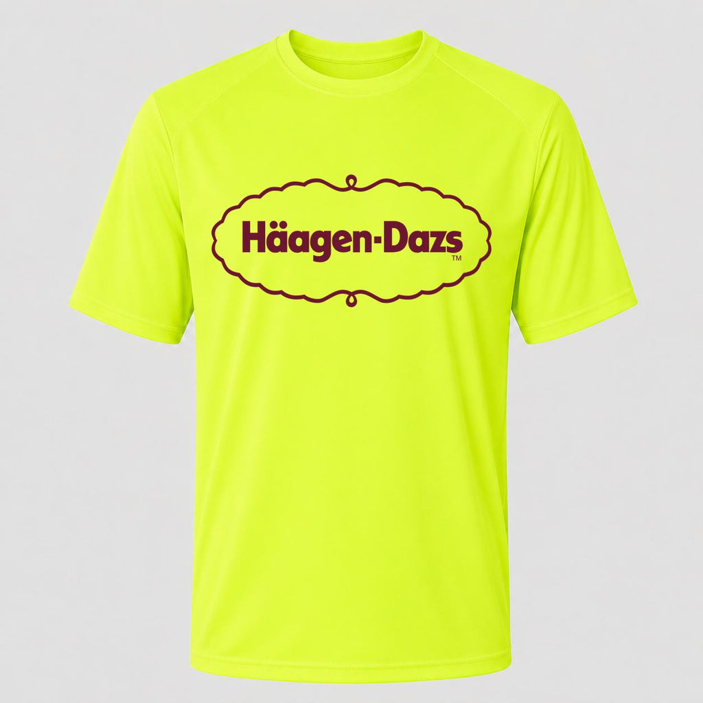 Men's Häagen-Dazs Performance T-Shirt - Safety Green