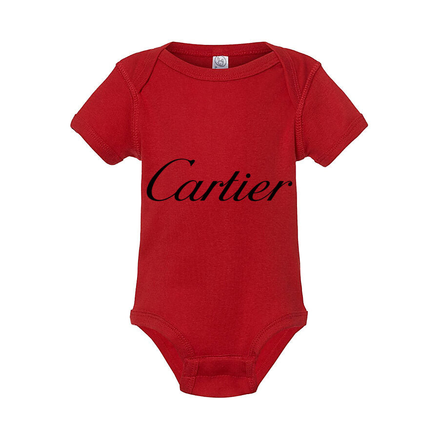 Cartier Baby Romper Onesie - Red