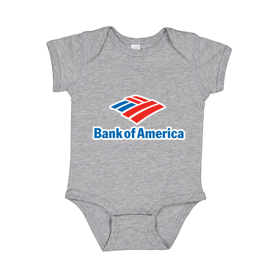Bank of America Baby Romper Onesie - Gray