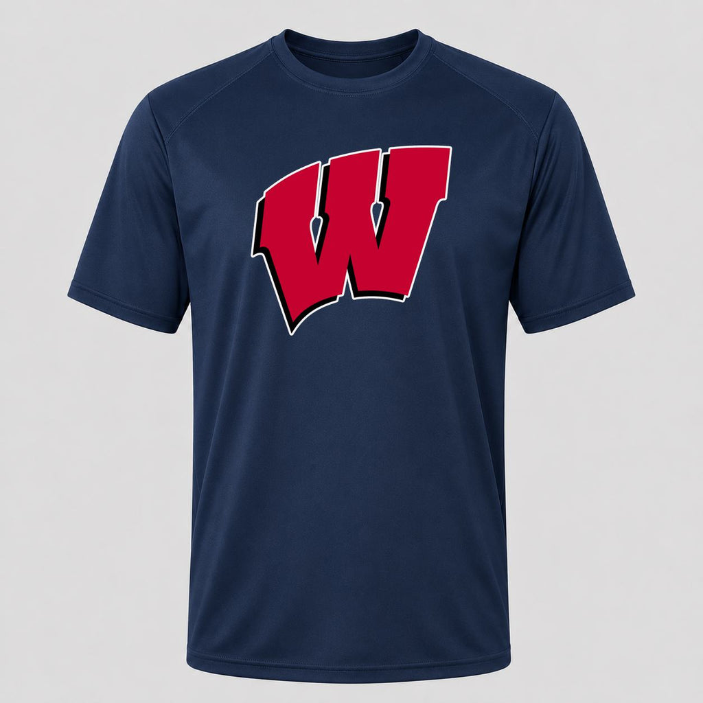Men's Wisconsin Badgers Performance T-Shirt - Navy
