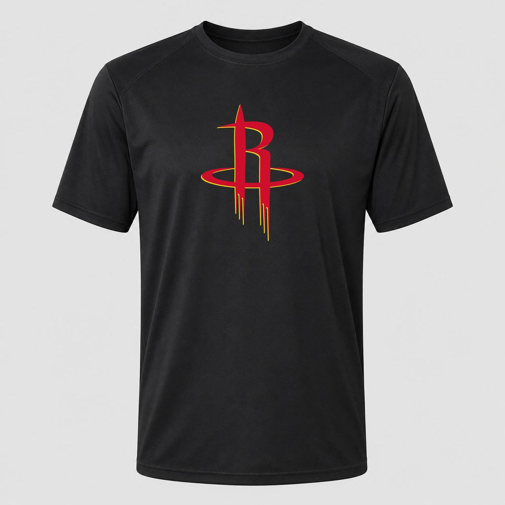 Men's Houston Rockets Performance T-Shirt - Black