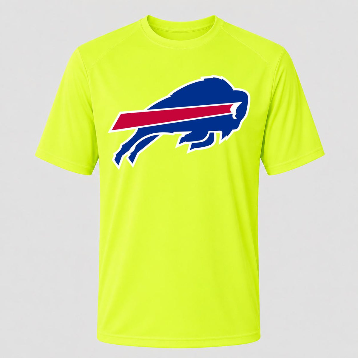 Men's Buffalo Bills Performance T-Shirt - Safety Green