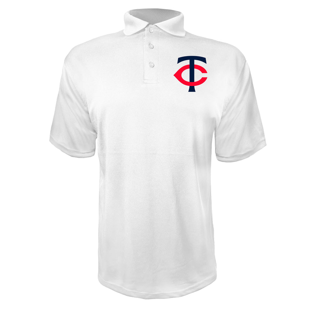 Minnesota Twins White polyester polo
