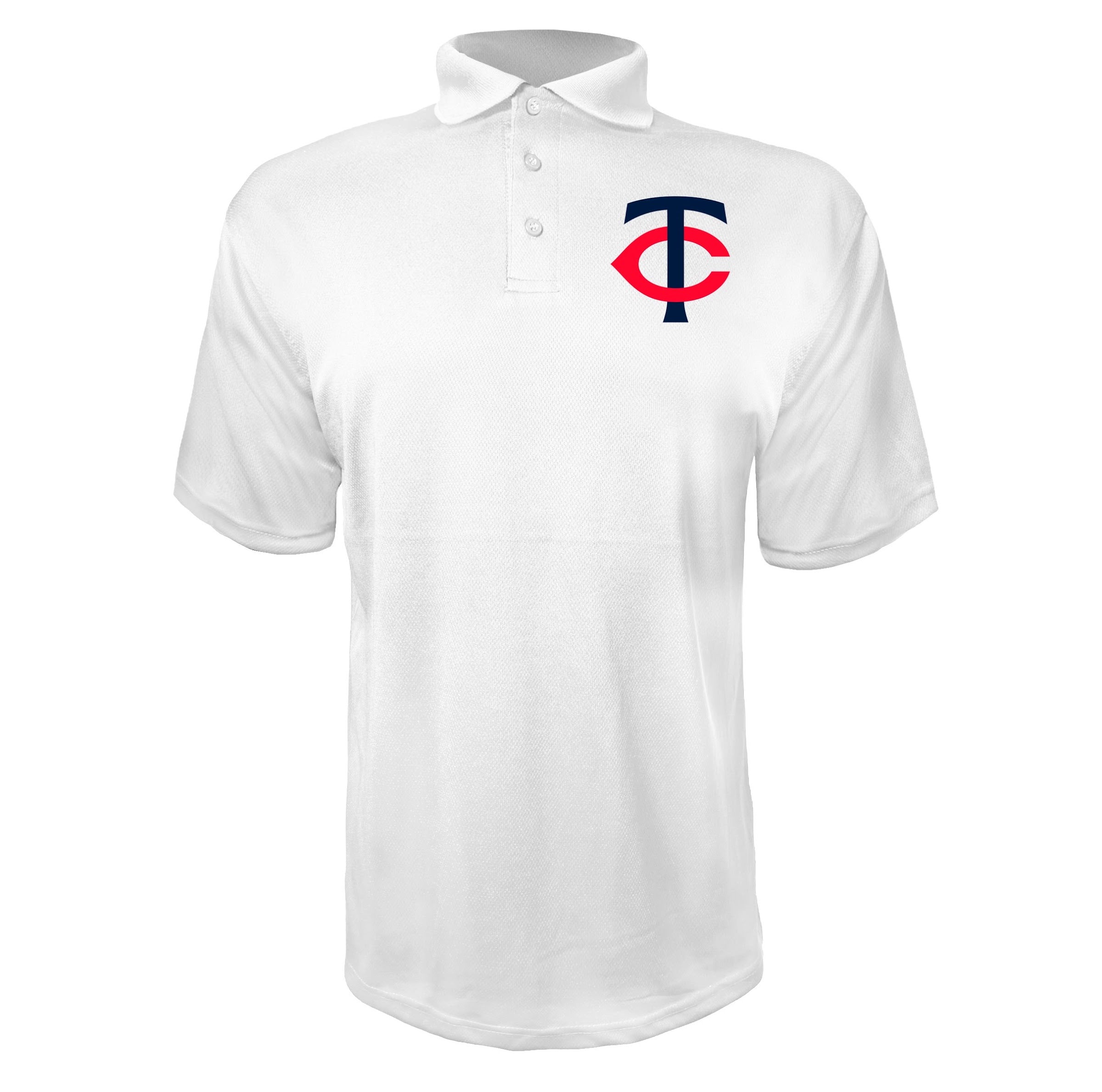 Minnesota Twins White polyester polo