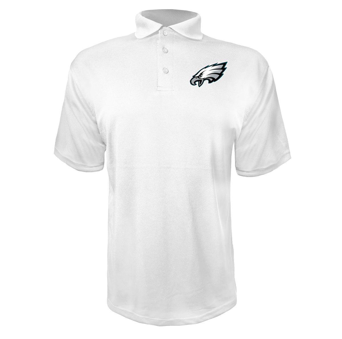 Philadelphia Eagles White polyester polo