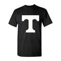 Men's Tennessee Volunteers Logo2 Cotton T-Shirt - Black