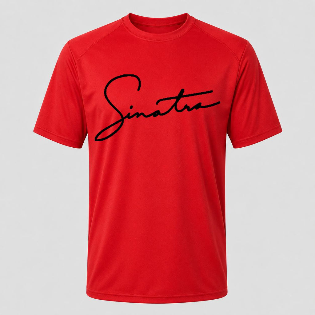 Men's Frank Sinatra Performance T-Shirt - Red