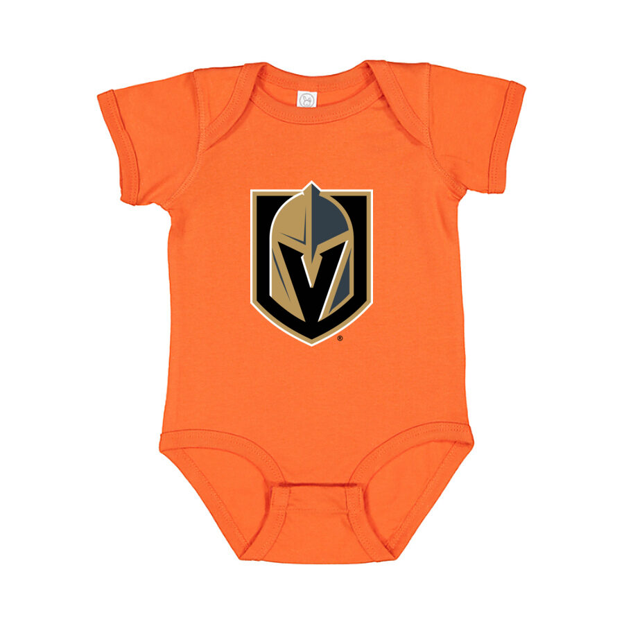 Vegas Golden Knights Baby Romper Onesie - Orange