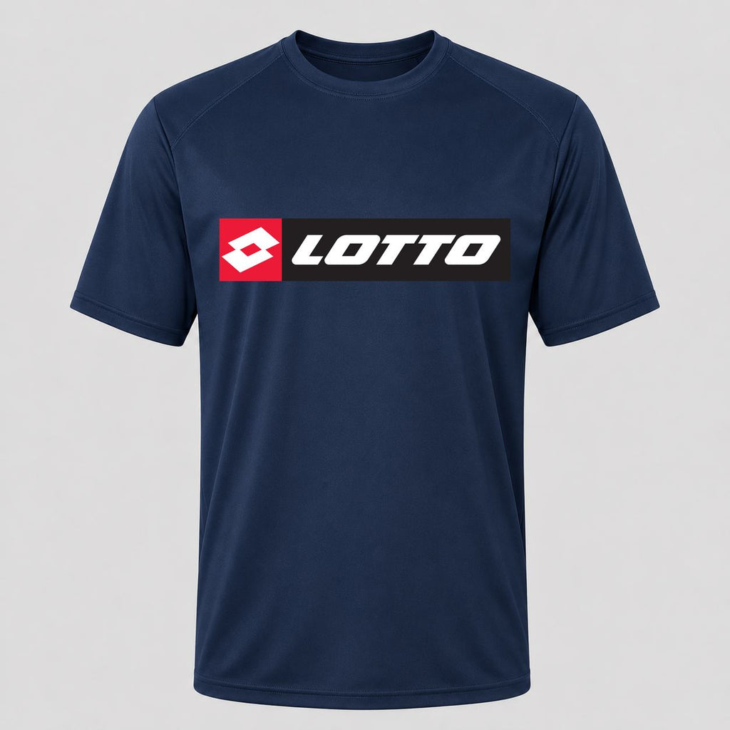 Men's Lotto Performance T-Shirt - Navy
