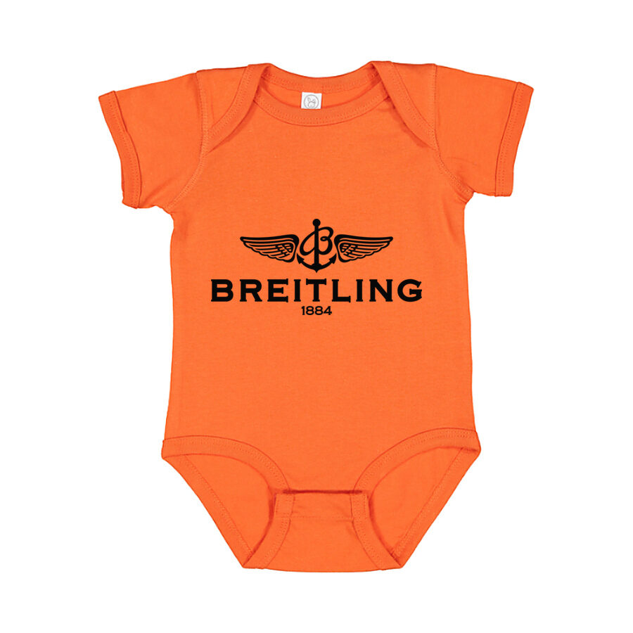 Breitling Baby Romper Onesie - Orange