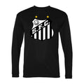 Men's Santos FC Polyester Long Sleeve T-Shirt - Black