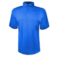 Brooks men's polyester polo in Blue