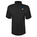 Dove men's polyester polo in Black