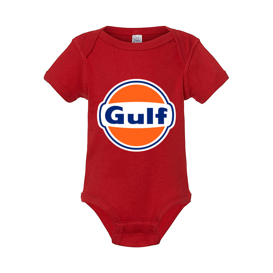 Gulf Oil Baby Romper Onesie - Red
