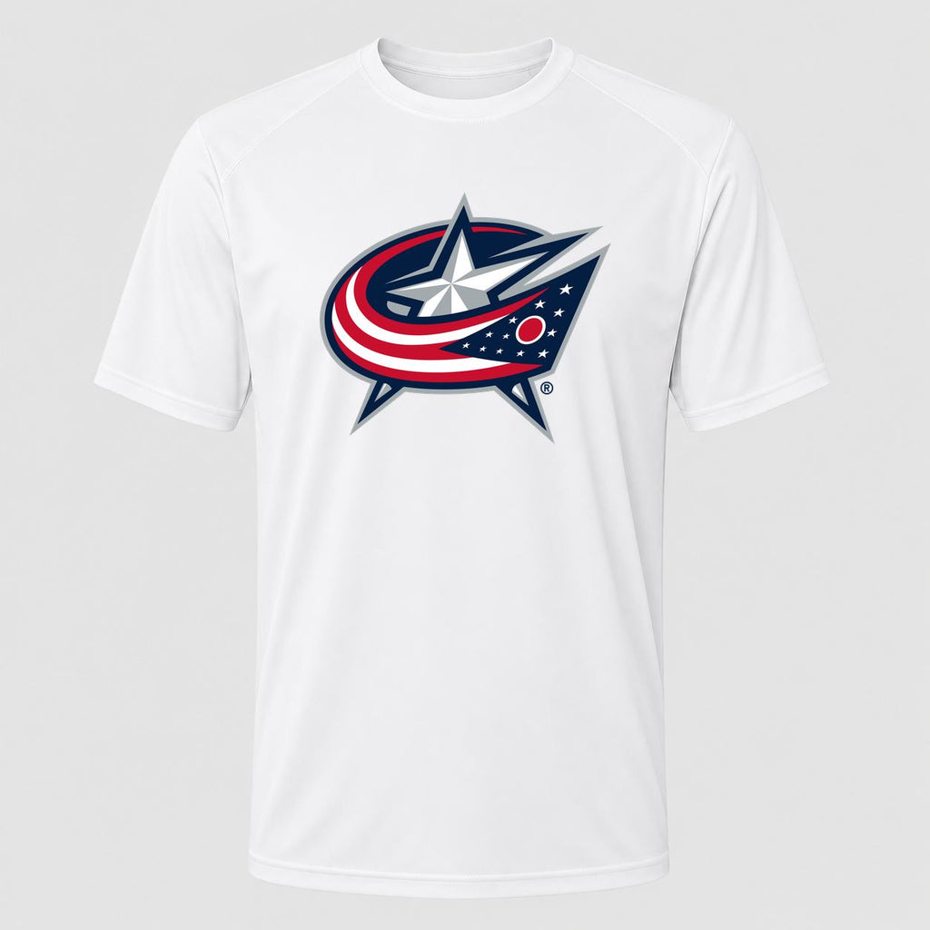 Men's Columbus Blue Jackets Performance T-Shirt - White