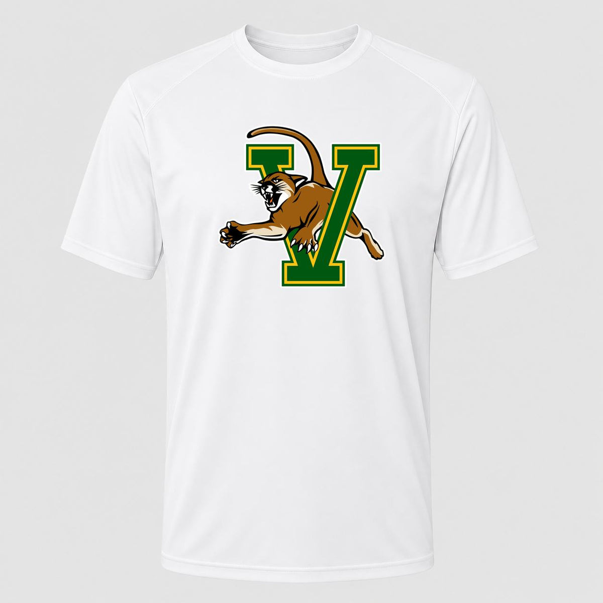 Men's Vermont Catamounts Performance T-Shirt - White