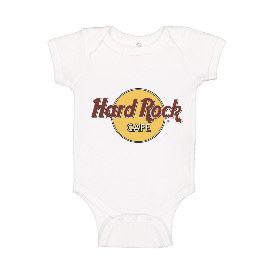 Hard Rock Cafe Baby Romper Onesie - White
