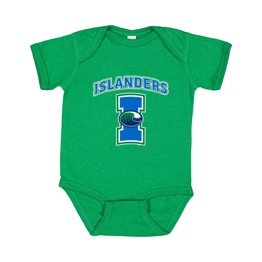 Texas A&M Corpus Christi Islanders Baby Romper Onesie - Green