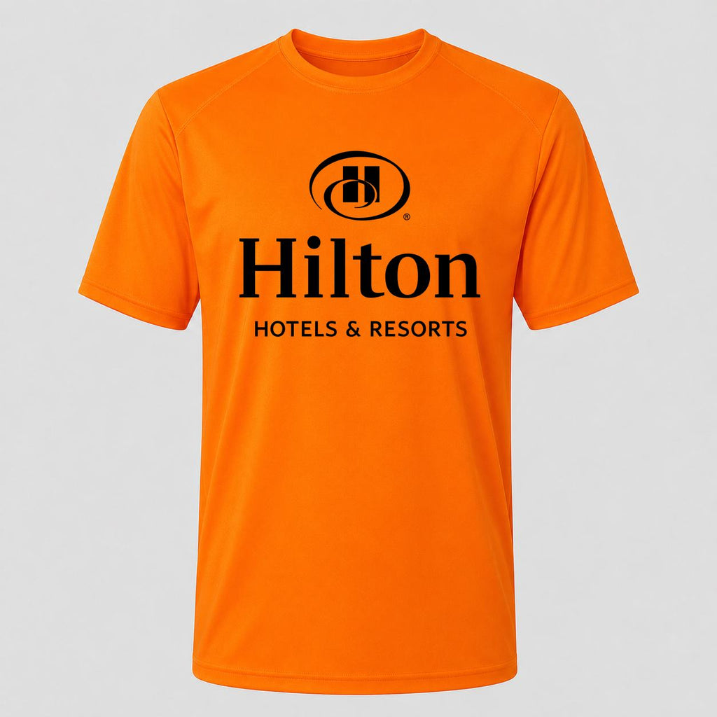 Men's Hilton Performance T-Shirt - Orange