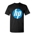 Men's hp logo Cotton T-Shirt - Black