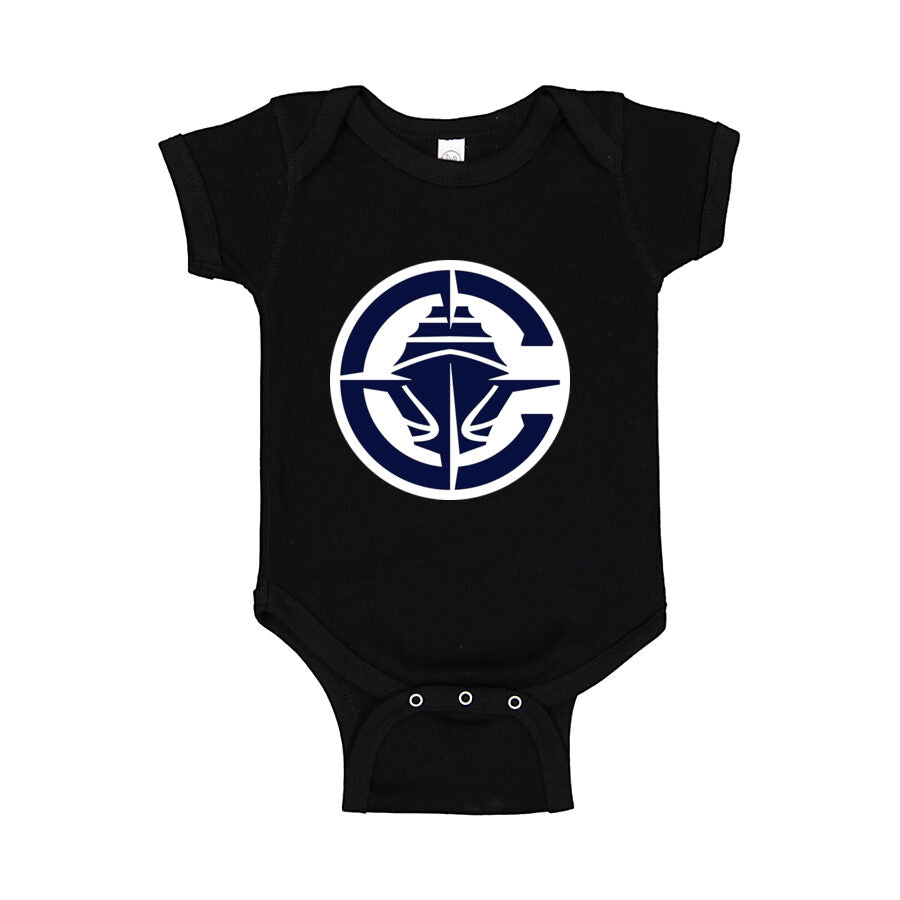 Los Angeles Clippers Baby Romper Onesie - Black