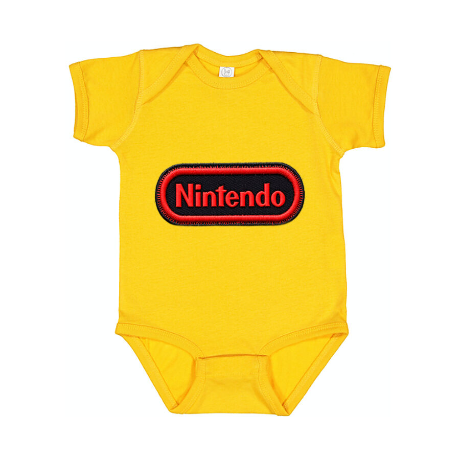 Nintendo Baby Romper Onesie - Yellow