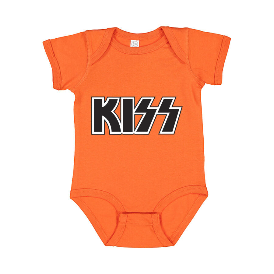 KISS Baby Romper Onesie - Orange