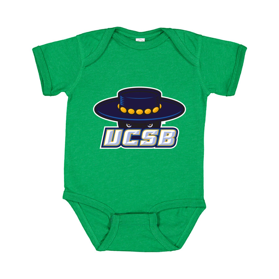 UCSB Gauchos Baby Romper Onesie - Green