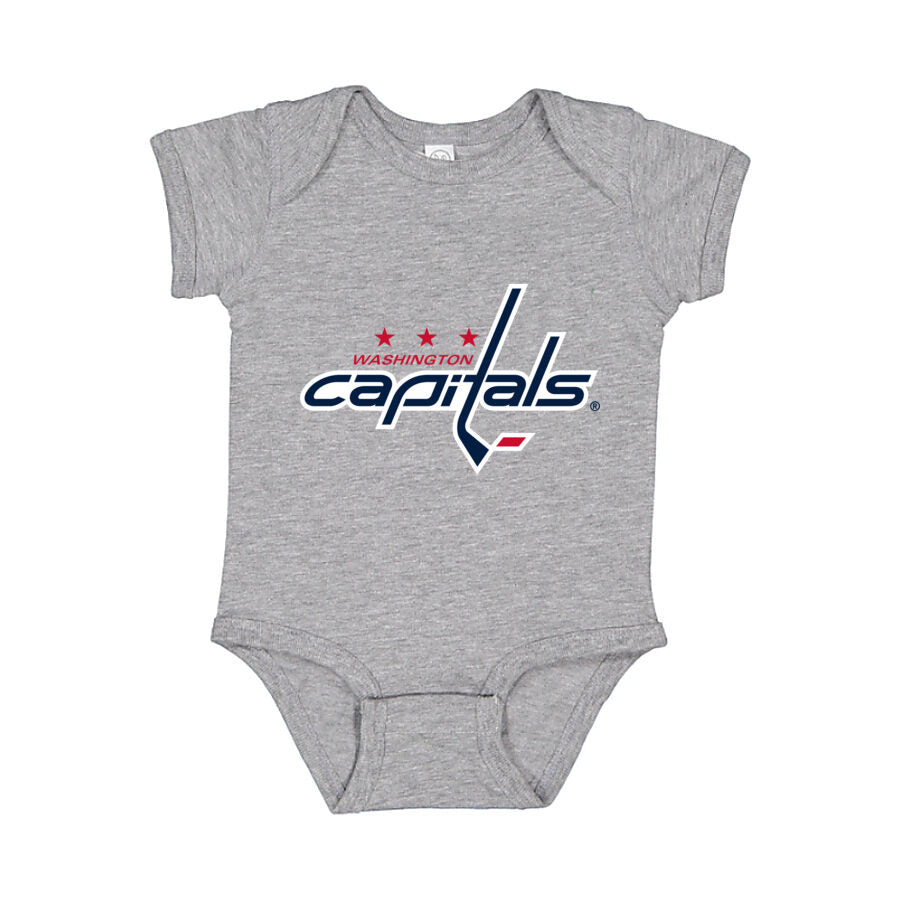 Washington Capitals Baby Romper Onesie - Gray