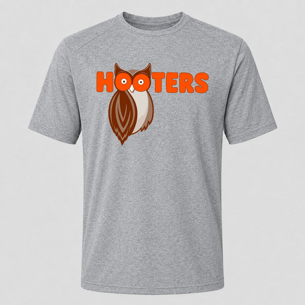 Men's Hooters Performance T-Shirt - Gray