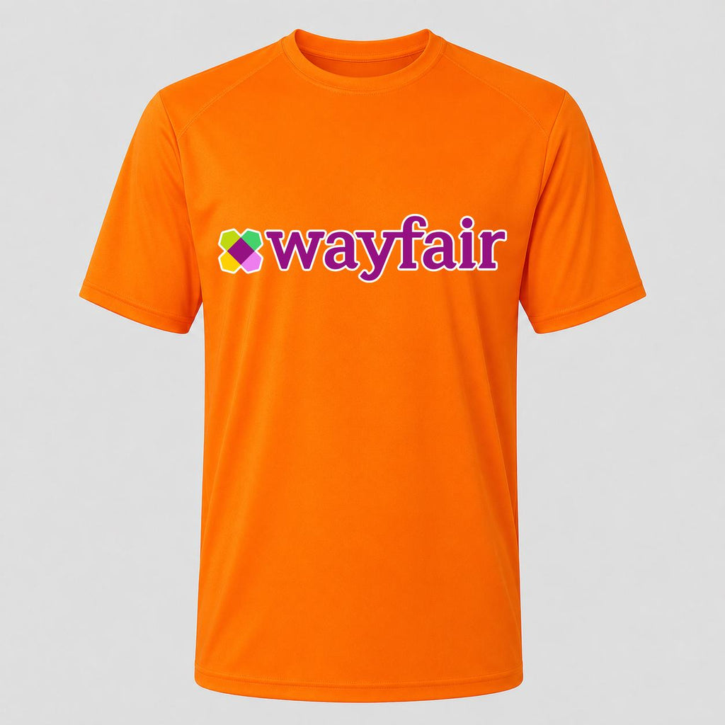 Men's Wayfair Performance T-Shirt - Orange
