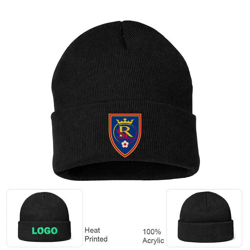 Real Salt Lake Black Beanie Hat