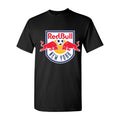 Men's New York Red Bulls logo.svg Cotton T-Shirt - Black