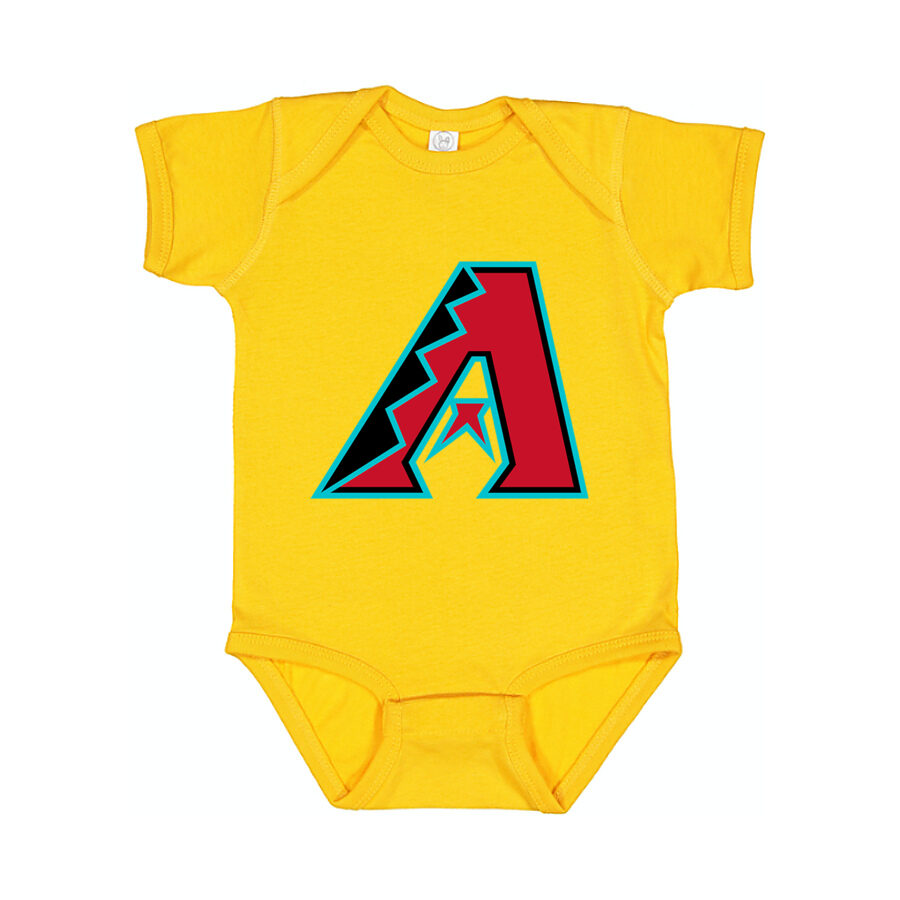Arizona Diamondbacks Baby Romper Onesie - Yellow