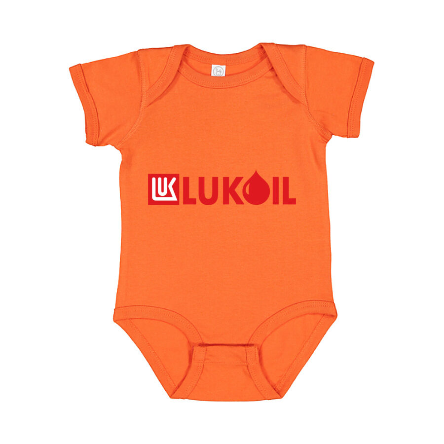 Lukoil Baby Romper Onesie - Orange