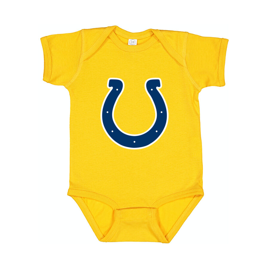 Indianapolis Colts Baby Romper Onesie - Yellow