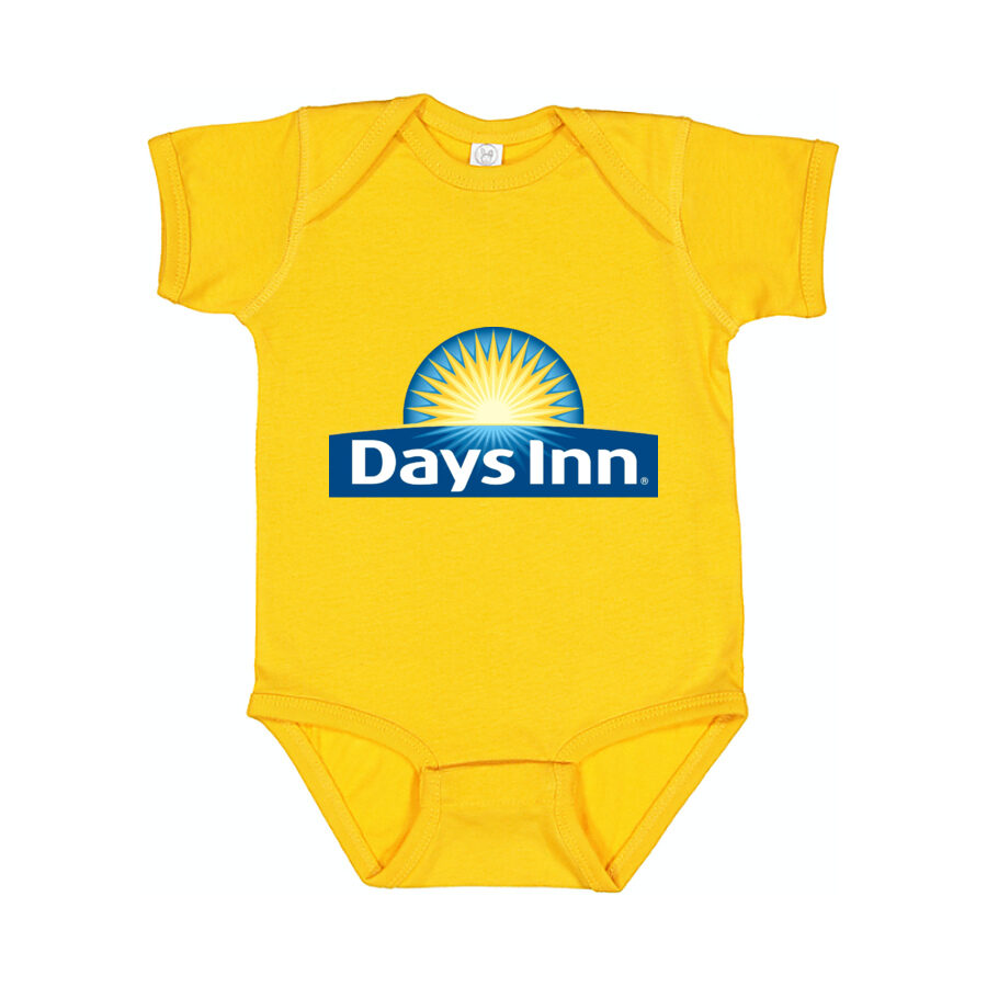 Days Inn Baby Romper Onesie - Yellow