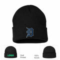 Detroit Tigers Black Beanie Hat