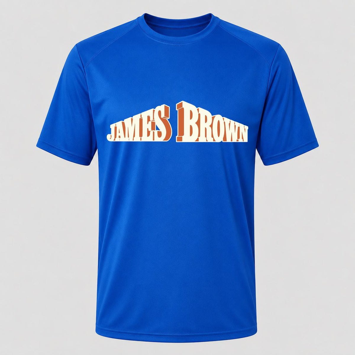 Men's James Brown Performance T-Shirt - Royal Blue