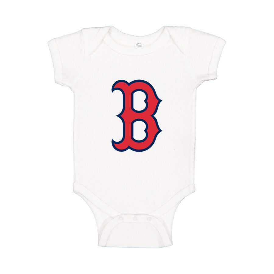 Boston Red Sox Baby Romper Onesie - White