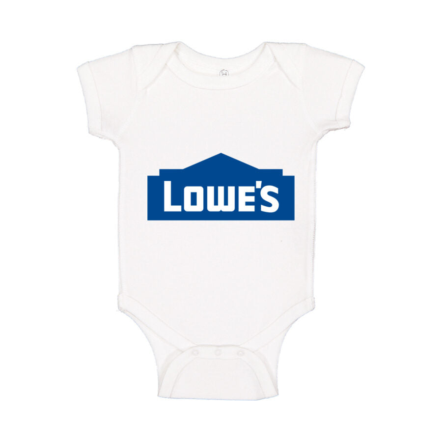 Lowe's Baby Romper Onesie - White