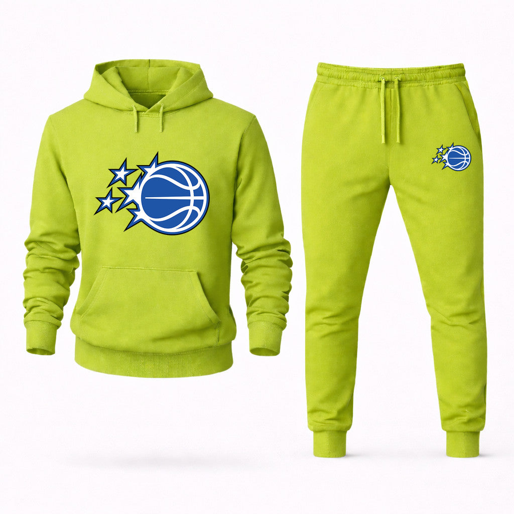 Orlando Magic Hoodie and Joggers Set - Lime Green