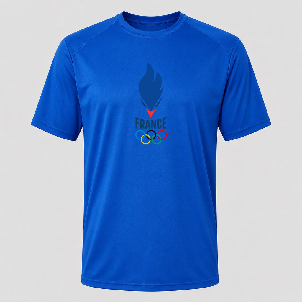Men's France 2024 Performance T-Shirt - Royal Blue