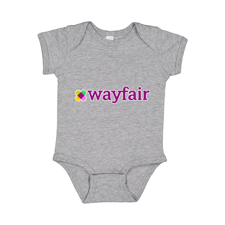 Wayfair Baby Romper Onesie - Gray