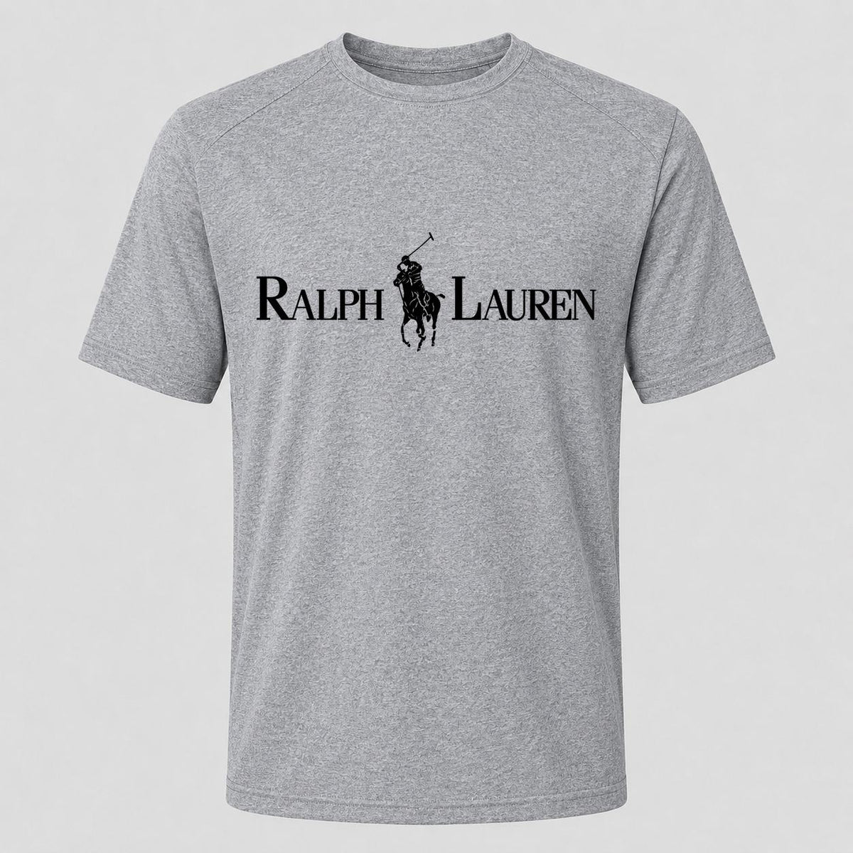 Men's Polo Ralph Lauren Black Performance T-Shirt - Gray