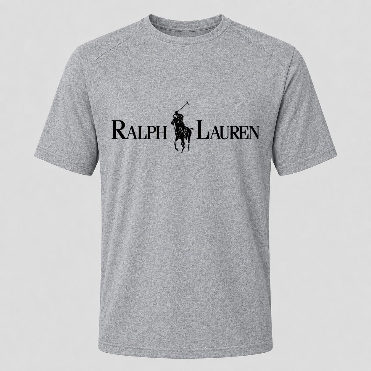 Men's Polo Ralph Lauren Black Performance T-Shirt - Gray